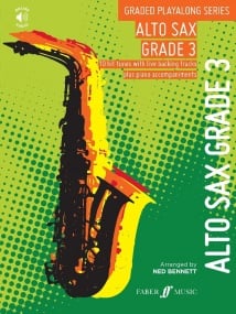 Graded Playalong Series: Alto Saxophone Grade 3 published by Faber