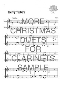 More Christmas Duets for Clarinets