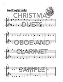 Christmas Duets for Oboe and Clarinet
