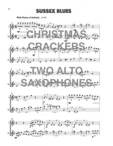Christmas Crackers for Two Saxophones