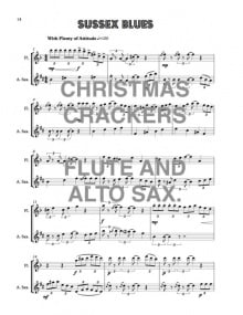 Christmas Crackers for Flute and Alto Saxophone