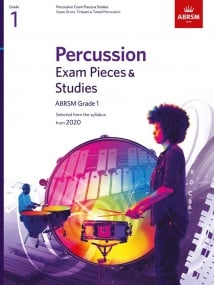 ABRSM Percussion Exam Pieces & Studies, Grade 1