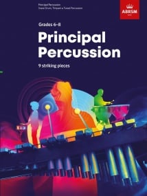 Principal Percussion Grade 6 - 8 published by ABRSM