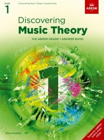 Discovering Music Theory Grade 1 Answer Book published by ABRSM
