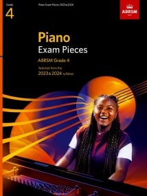 ABRSM Piano Exam Pieces 2023 & 2024 Grade 4 (Book Only)