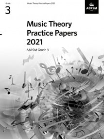 Music Theory Past Papers 2021 - Grade 3 published by ABRSM