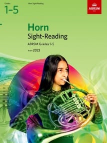 ABRSM Sight Reading Grade 1 - 5 for Horn - from 2023