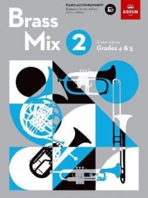 Brass Mix 2 - Eb Piano Accompaniments (Grades 4-5) published by ABRSM