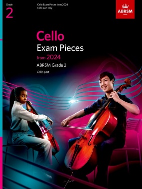 ABRSM Cello Exam Pieces from 2024 Grade 2 Part Only