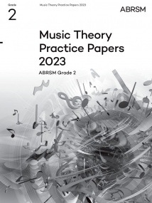 Music Theory Past Papers 2023 - Grade 2 published by ABRSM