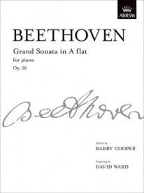 Beethoven: Sonata in A flat Opus 26 (Grand Sonata) for Piano published by ABRSM