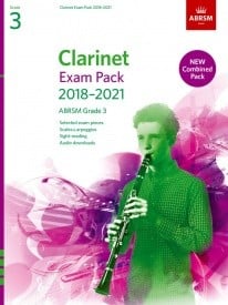 ABRSM Clarinet Exam Pack 20182021 Grade 3