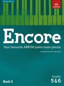 Encore Book 3 (Grades 5 & 6) for Piano published by ABRSM