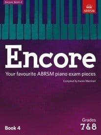 Encore Book 4 (Grades 7 & 8) for Piano published by ABRSM