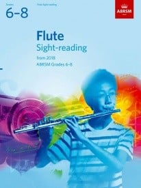 ABRSM Sight-Reading Tests Grade 6 to 8 for Flute from 2018