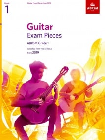 ABRSM Guitar Exam Pieces from 2019 Grade 1 (Book Only)