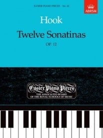 Hook: 12 Sonatinas Opus 12 for Piano published by ABRSM