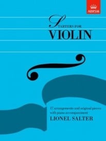 Starters for Violin published by ABRSM
