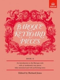Baroque Keyboard Pieces Book 2 for Piano published by ABRSM