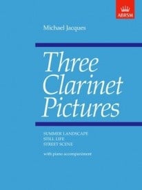 Jacques: Three Clarinet Pictures published by ABRSM
