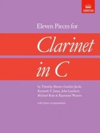 11 Pieces for Clarinet in C published ABRSM