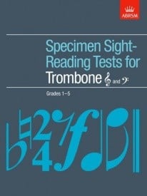 ABRSM Sight Reading Tests Grades 1 - 5 for Trombone