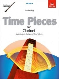 Time Pieces for Clarinet Volume 2 published by ABRSM