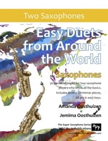Easy Duets from Around the World for Saxophones published by Wild