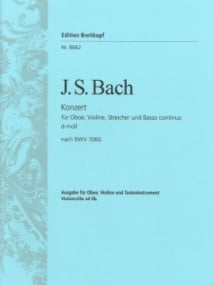 Bach: Double Concerto D minor BWV 1060 published by Breitkopf
