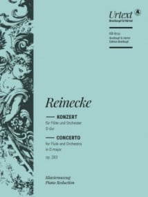 Reinecke: Flute Concerto in D Op.283 for Flute published by Breitkopf
