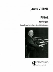 Vierne: Final from Symphony No.1 Opus 14 for Organ published by UMP