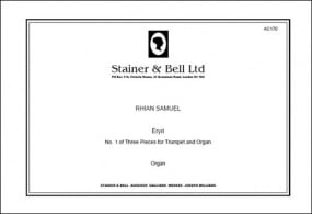 Samuel: Eryri (No 1 of Three Pieces for Trumpet & Organ) published by Stainer and Bell