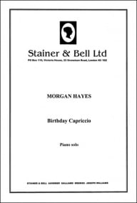 Hayes: Birthday Capriccio for Piano published by Stainer & Bell