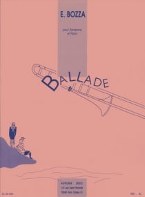 Bozza: Ballade for Trombone & Piano published by Leduc