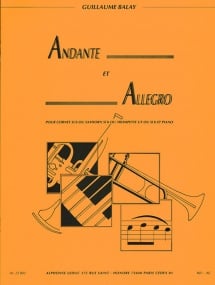 Balay: Andante & Allegro for Trumpet published by Leduc