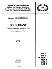 Charpentier: Pour Diane for Horn published by Leduc