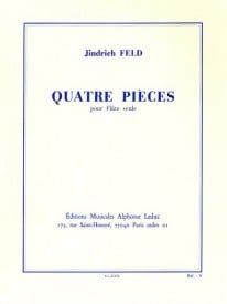 Feld: Quatre Pices for Flute published by Leduc