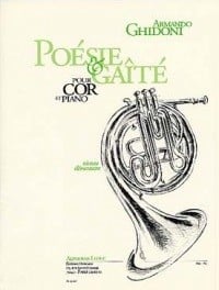 Ghidoni: Posie et Gat for Horn published by Leduc