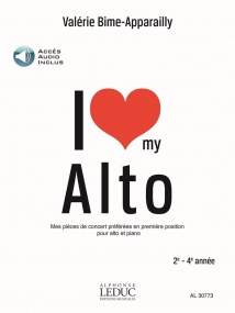I Love My Alto published by Leduc