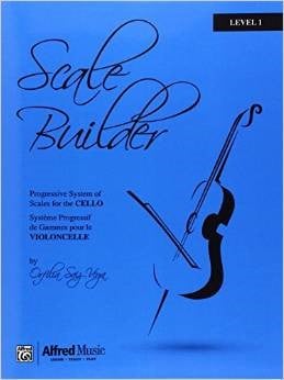 Scale Builder for Cello Level 1 published by Alfred