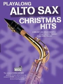 Play-Along Alto Sax: Christmas Hits published by Wise