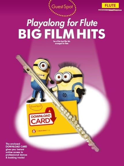 Guest Spot: Big Film Hits - Flute (Book/Online Audio)