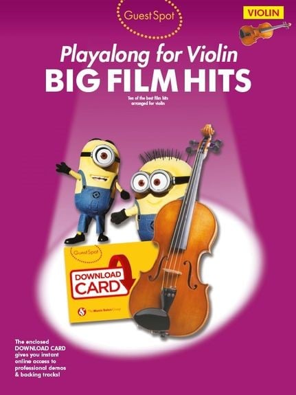 Guest Spot: Big Film Hits - Violin (Book/Online Audio)