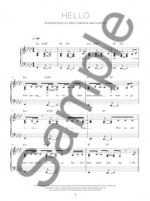 Adele 25 for Easy Piano published by Wise