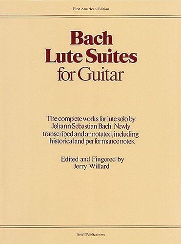 Bach: Lute Suites For Guitar published by Ariel