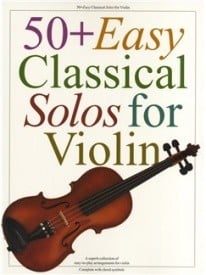 50+ Easy Classical Solos For Violin published by Wise