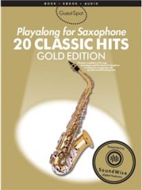 Guest Spot : 20 Classic Hits - Alto Saxophone published by Wise (Book/Online Audio)
