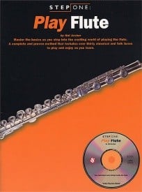 Step One: Play Flute published by Amsco (Book & CD)