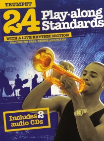 24 Play-Along Standards With A Live Rhythm Section - Trumpet published by Wise