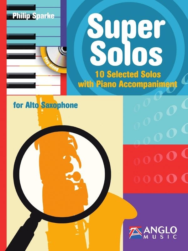 Sparke: Super Solos - Alto Saxophone published by Anglo (Book & CD)